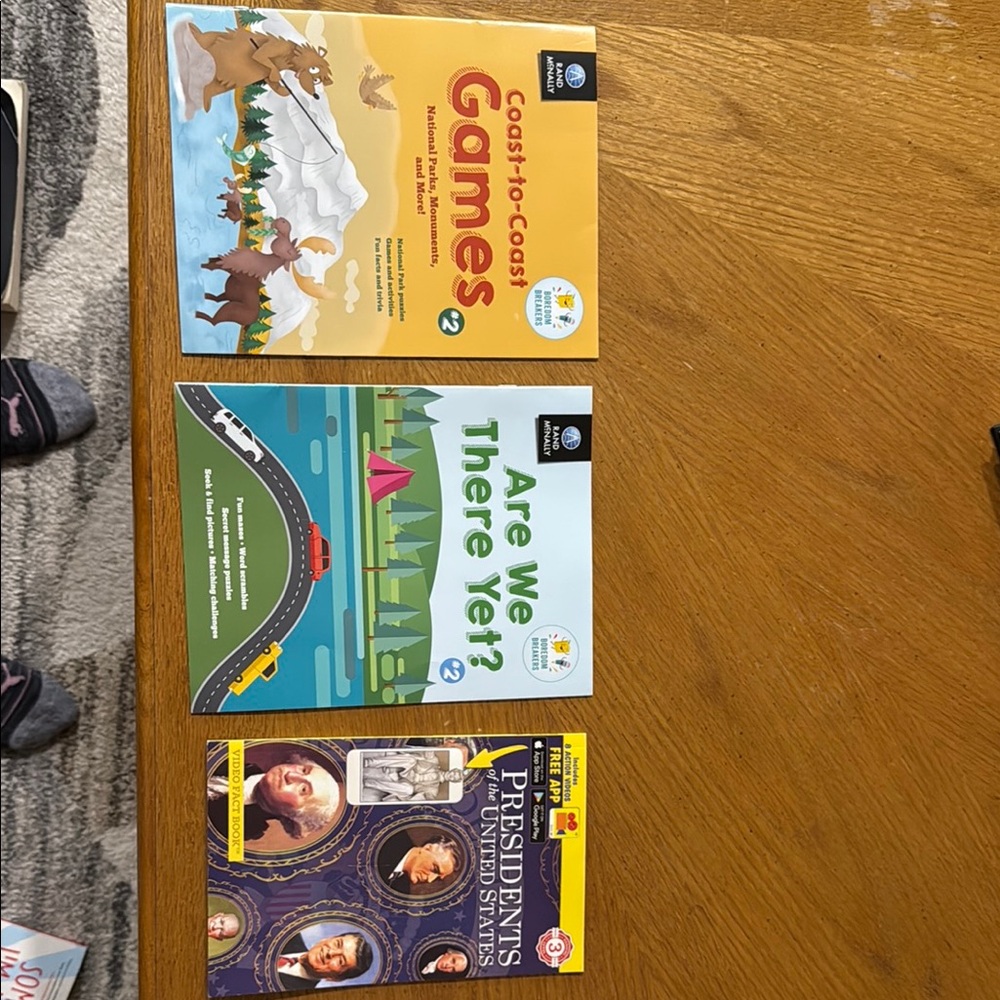 Set of Educational Books for Kids